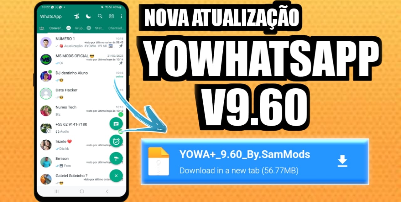 YoWhatsApp Atualizado 2023 em português